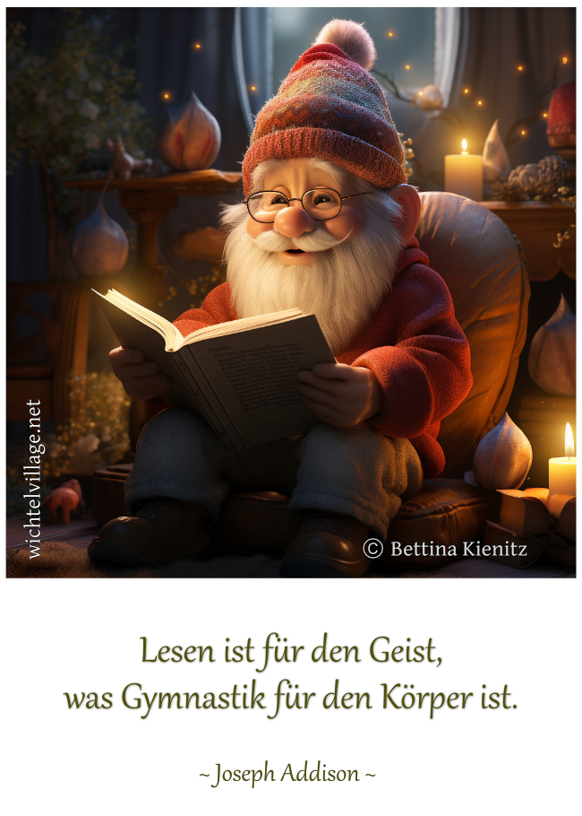 Lesen ist für den Geist