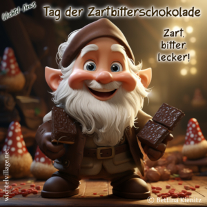 Wichtel-News: Tag der Zartbitterschokolade
