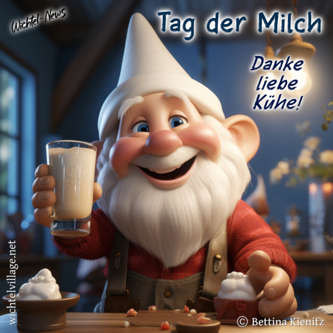 Wichtel-News: Tag der Milch