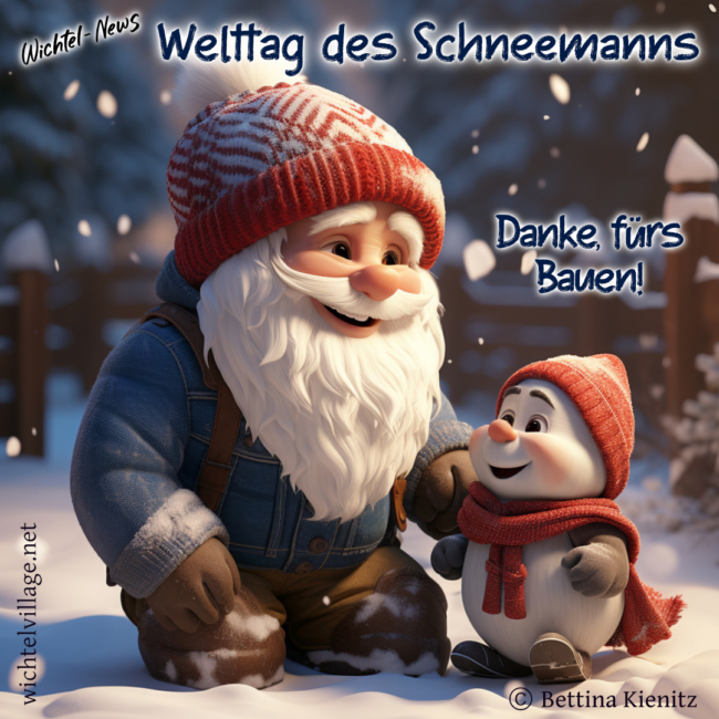 Wichtel-News: Welttag des Schneemanns