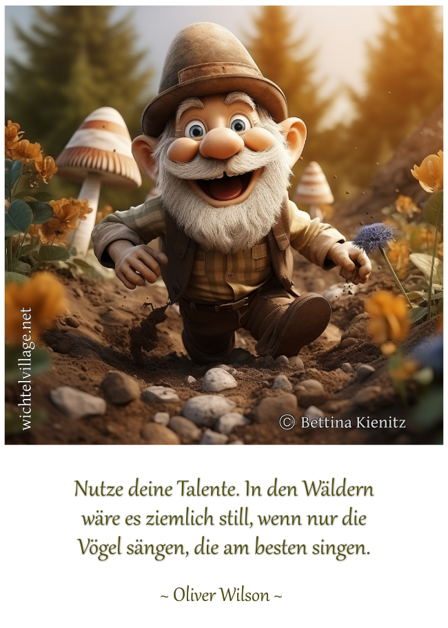 Nutze deine Talente