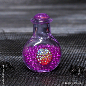 Dekorative Zaubertrankflasche in Miniatur