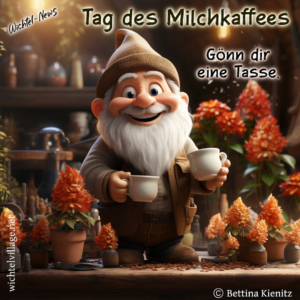 Wichtel-News: Tag des Milchkaffees