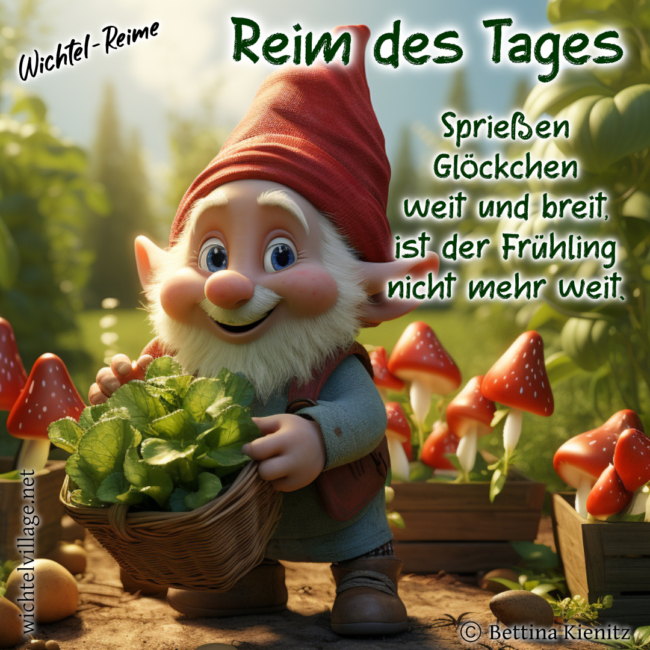 Wichtel-Reime: Reim des Tages