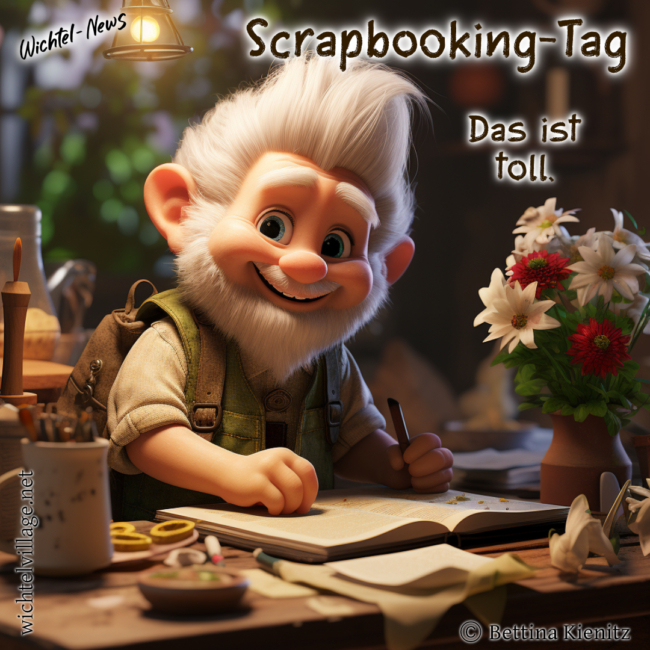 Wichtel-News: Internationaler Scrapbooking-Tag