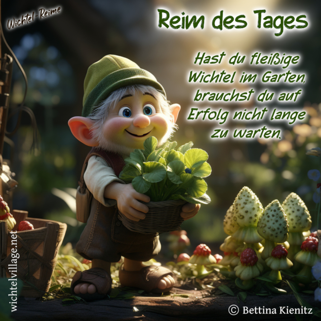 Wichtel-Reime: Reim des Tages