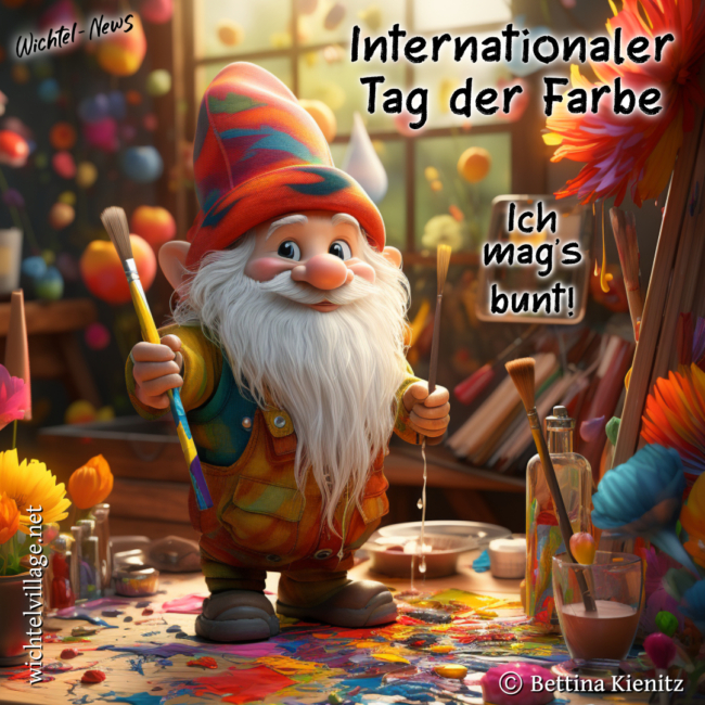 Wichtel-News: Internationaler Tag der Farbe