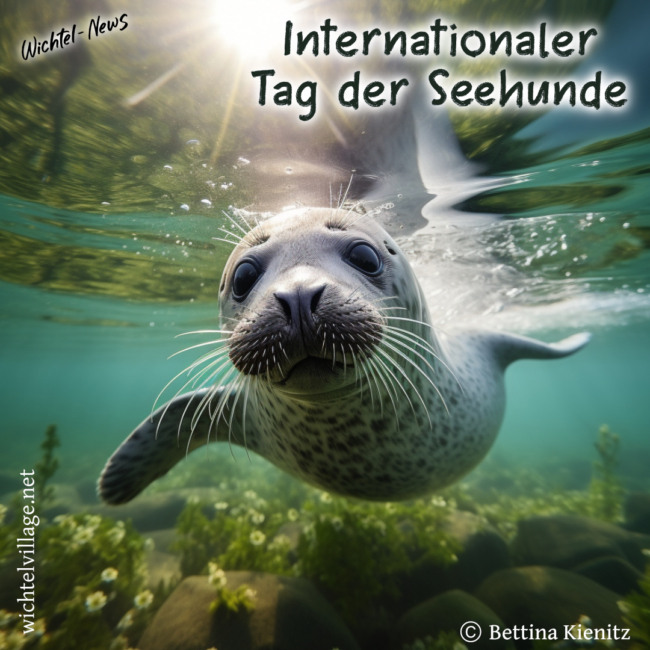 Wichtel-News: Internationaler Tag der Seehunde