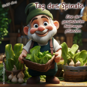Wichtel-News: Tag des Spinats