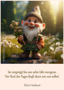 Sei vergnügt