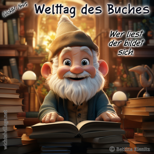Wichtel-News: Welttag des Buches