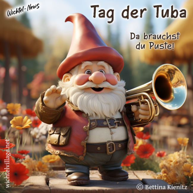Wichtel-News: Internationaler Tag der Tuba