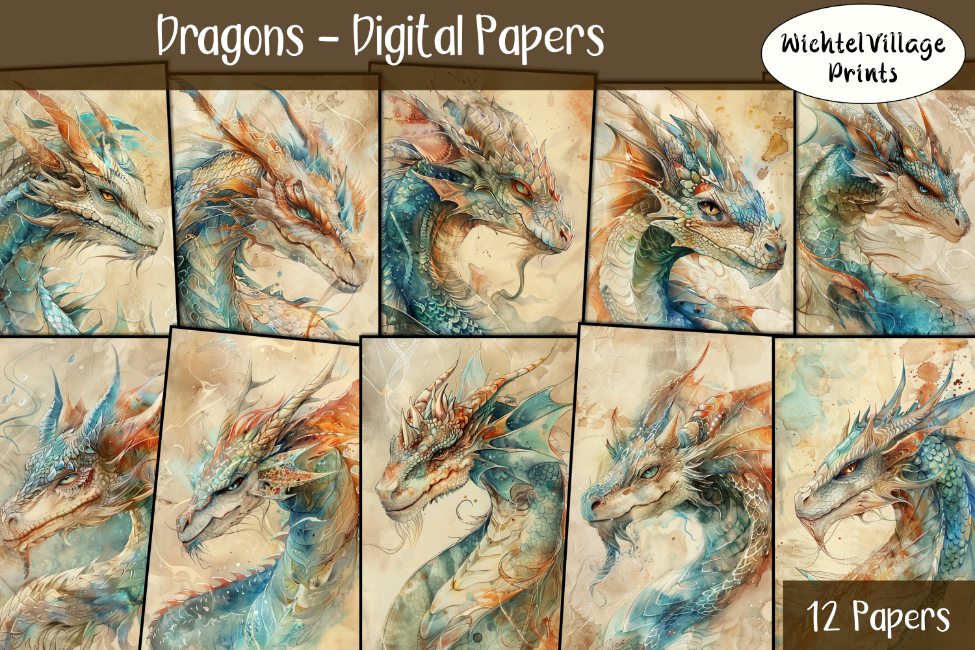 Dragons - Digital Papers