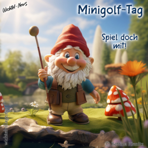 Wichtel-News: Minigolf-Tag