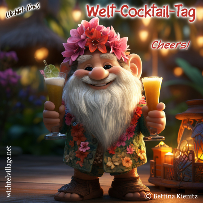 Wichtel-News: Welt-Cocktail-Tag