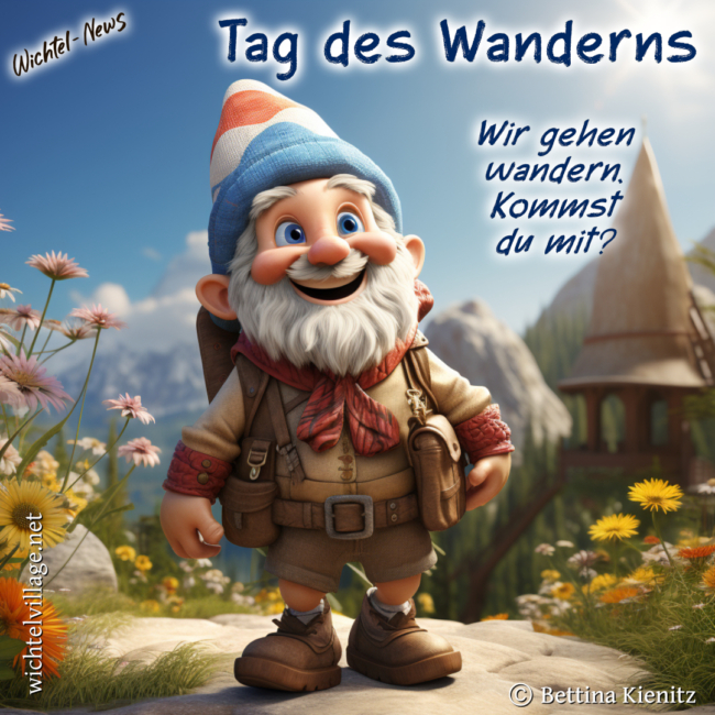 Wichtel-News: Tag des Wanderns