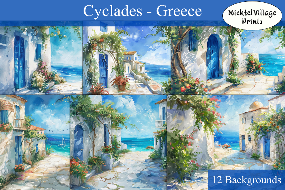 Cyclades Greece - Backgrounds