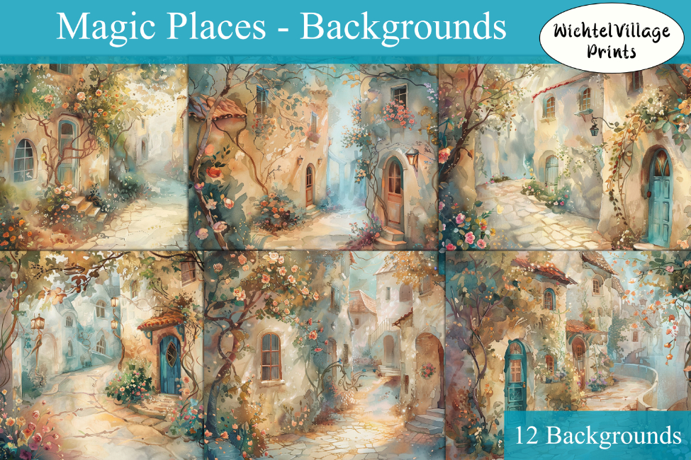 Magic Places - Backgrounds