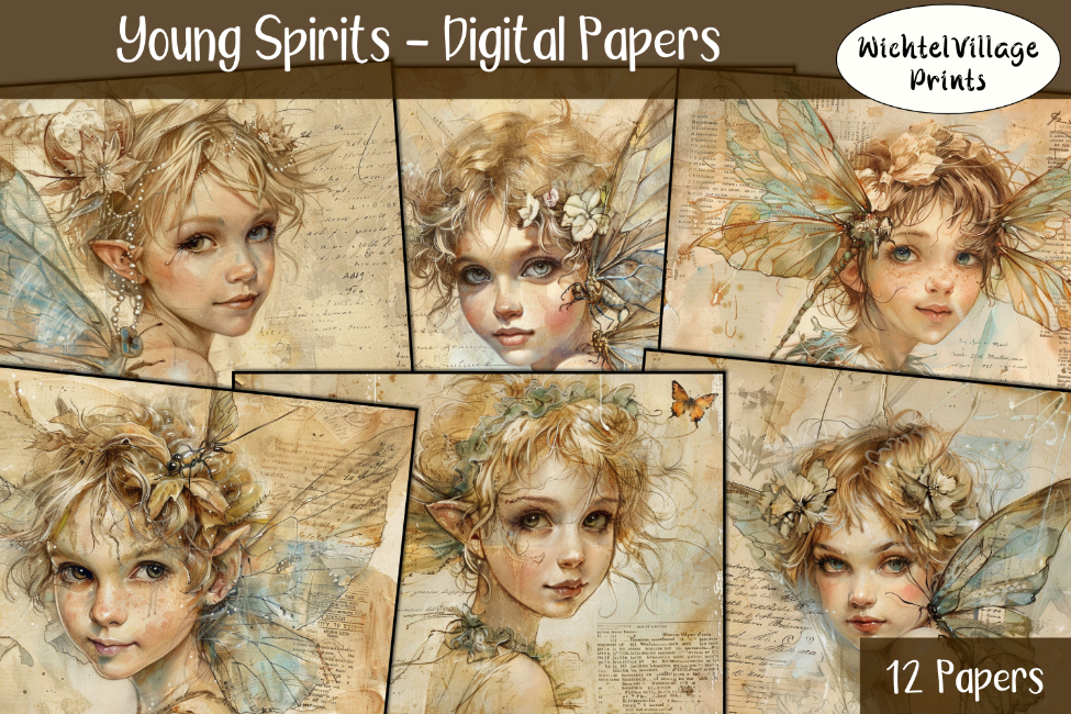 Young Spirits - Digital Papers
