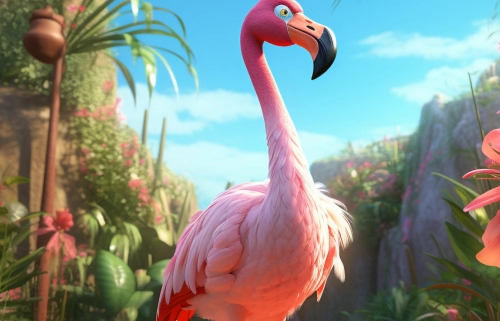 Wichtel-News: Tag der pinken Flamingos