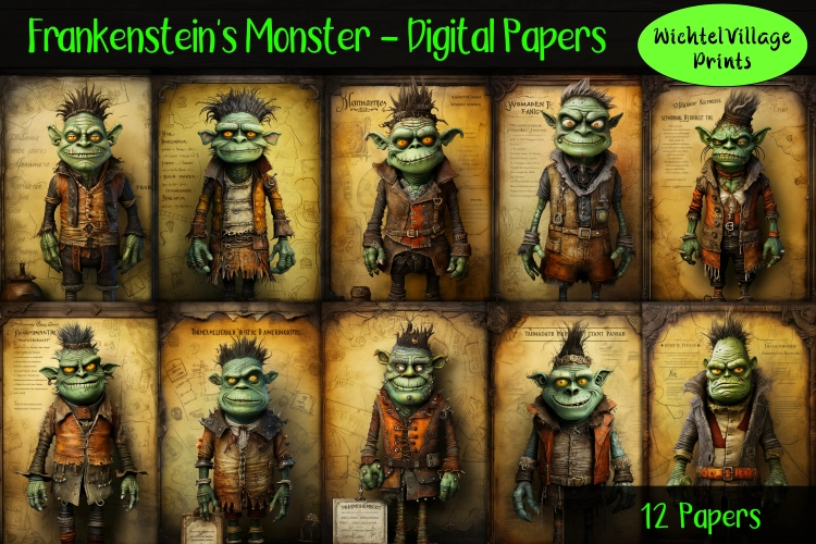 Frankenstein's Monster - Digital Papers