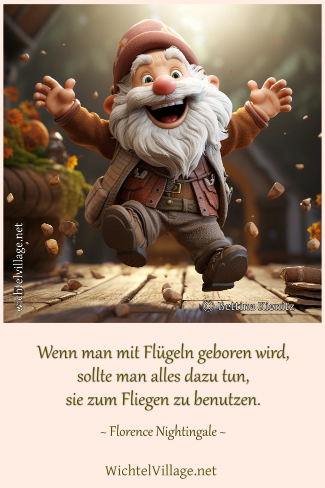 Wenn man mit Flügeln geboren wird