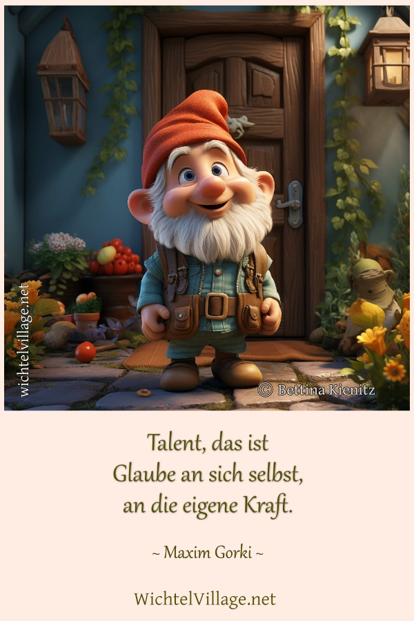 Talent, das ist Glaube an sich selbst