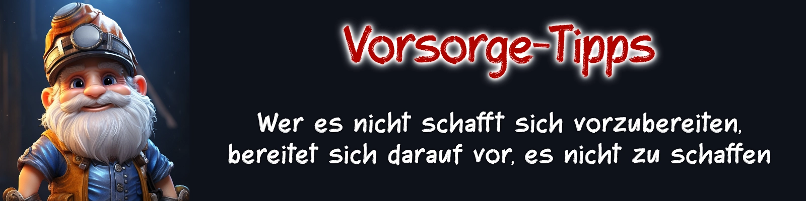 Vorsorge-Tipps - Slider