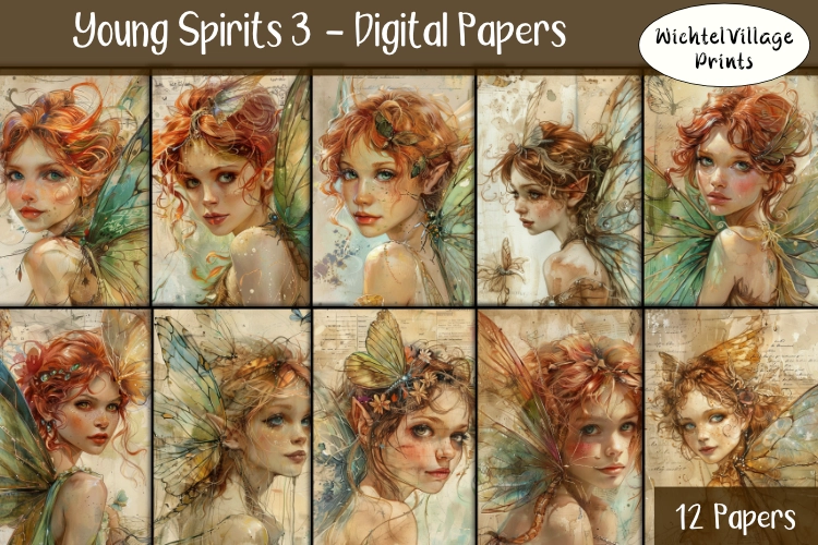 Young Spirits 3 - Digital Papers