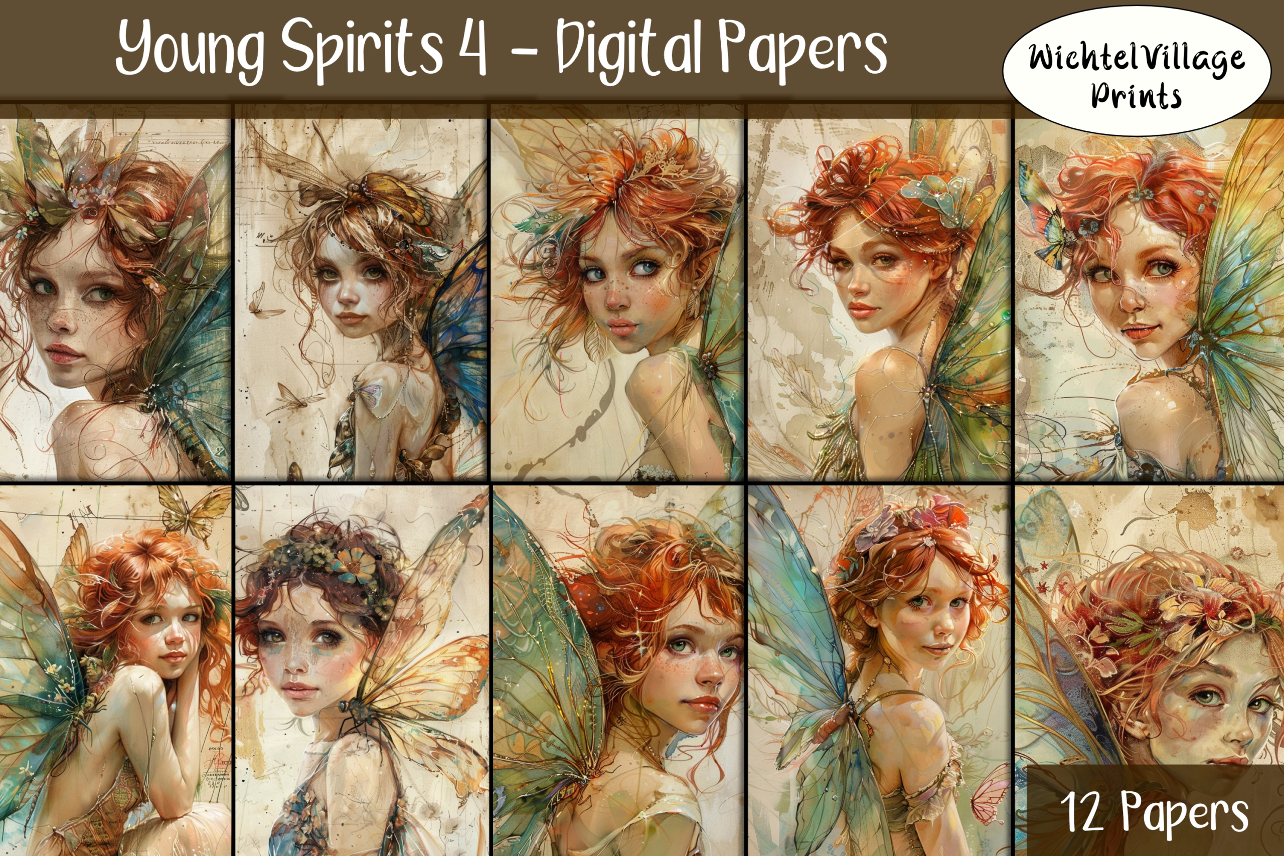 Young Spirits 4 - Digital Papers