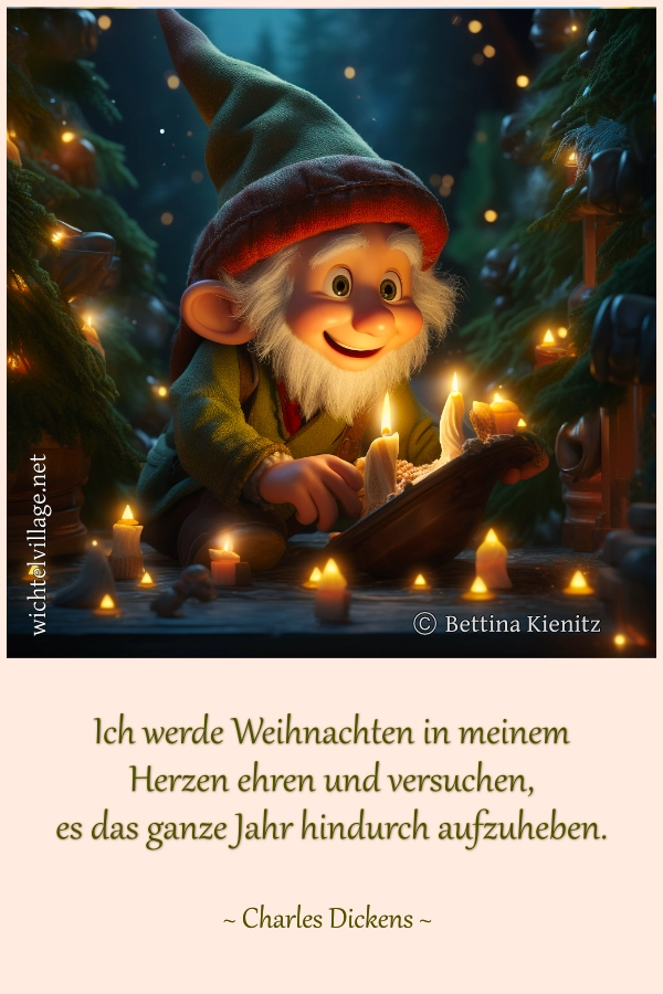 Ich werde Weihnachten in meinem Herzen ehren