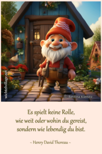 Es spielt keine Rolle, wie weit oder wohin du gereist