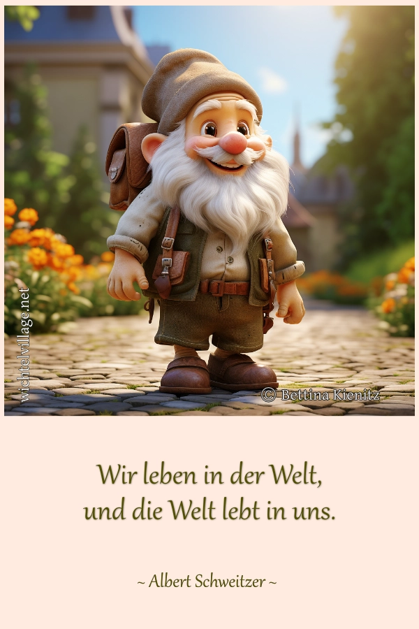 Wir leben in der Welt