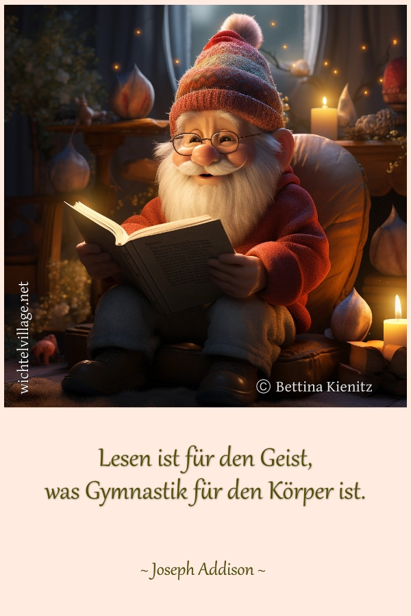 Lesen ist für den Geist