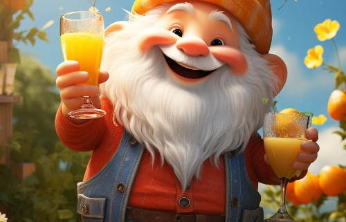 Wichtel-News - Tag des Orangensafts