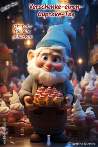 Wichtel-News - Verschenke-einen-Cupcake-Tag