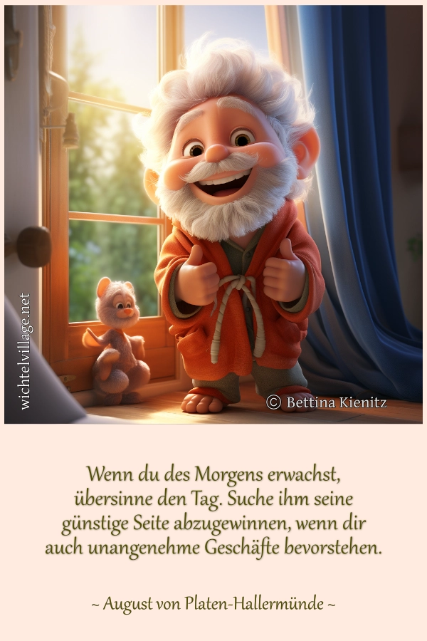 Wenn du des Morgens erwachst