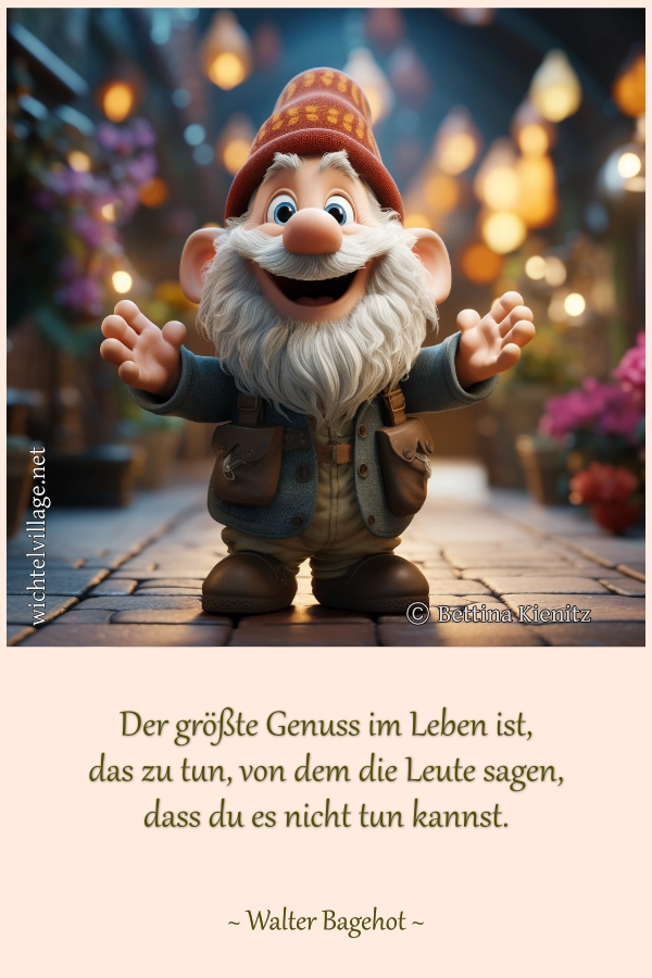 Der größte Genuss im Leben