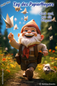 Wichtel-News - Tag des Papierfliegers