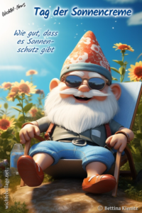 Wichtel-News - Tag der Sonnencreme