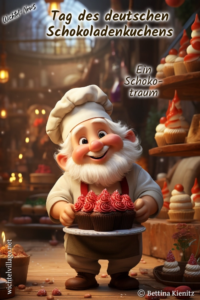 Wichtel-News - Tag des Germans Schokoladenkuchen