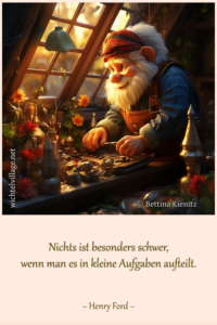 Nichts ist besonders schwer