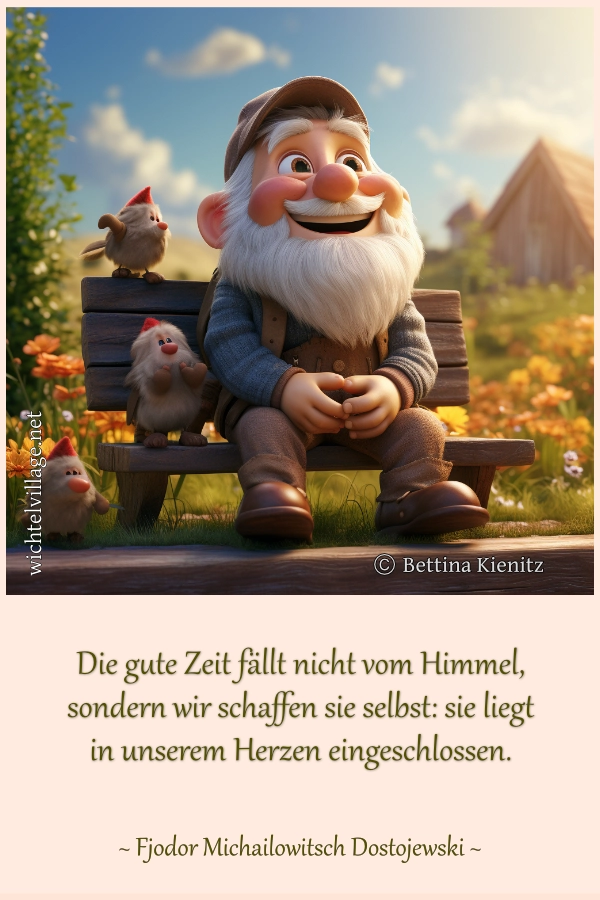 Die gute Zeit fällt nicht vom Himmel