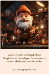 Unsere Wünsche sind Vorgefühle