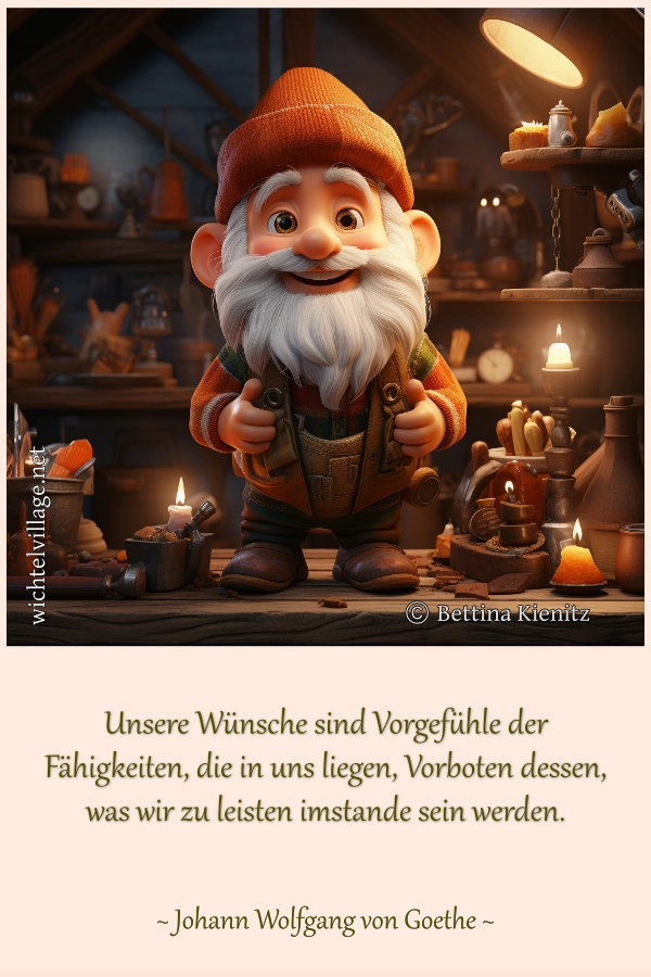Unsere Wünsche sind Vorgefühle