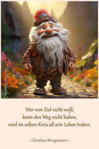 Wer vom Ziel nicht weiß