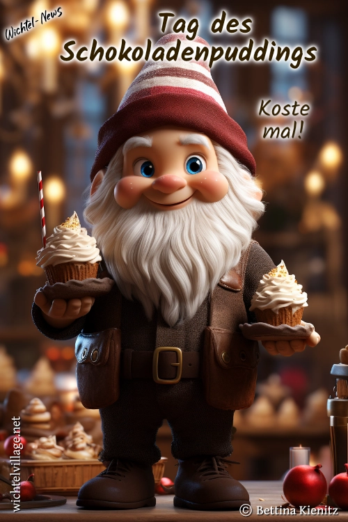 Wichtel-News - Tag des Schokoladenpuddings
