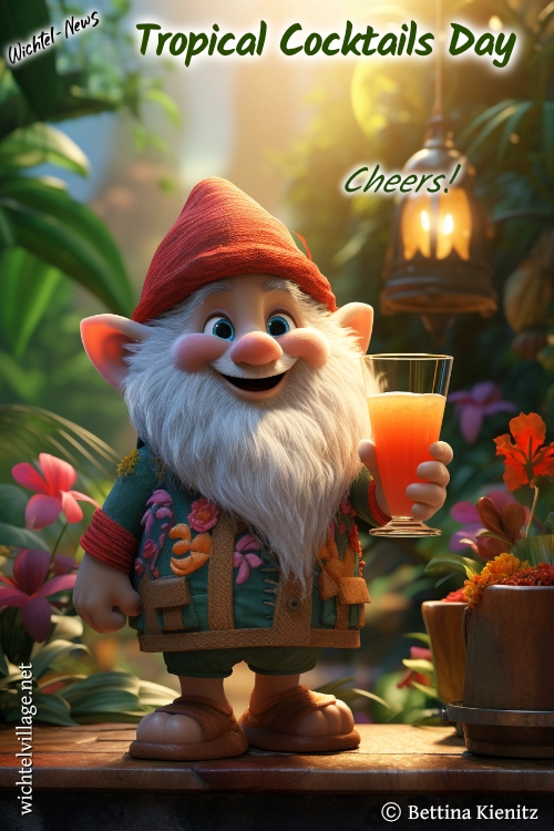 Wichtel-News - Tropical Cocktails Day