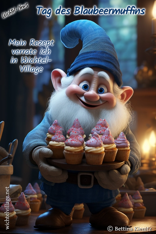 Wichtel-News - Tag des Blaubeermuffins
