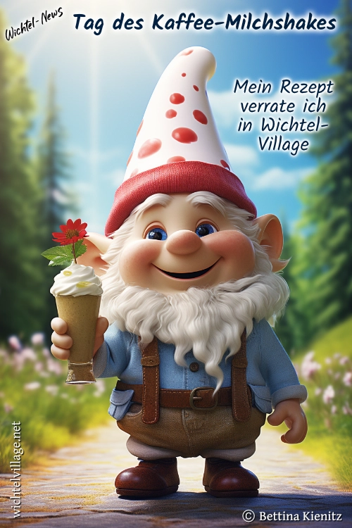 Wichtel-News - Tag des Kaffee-Milchshakes